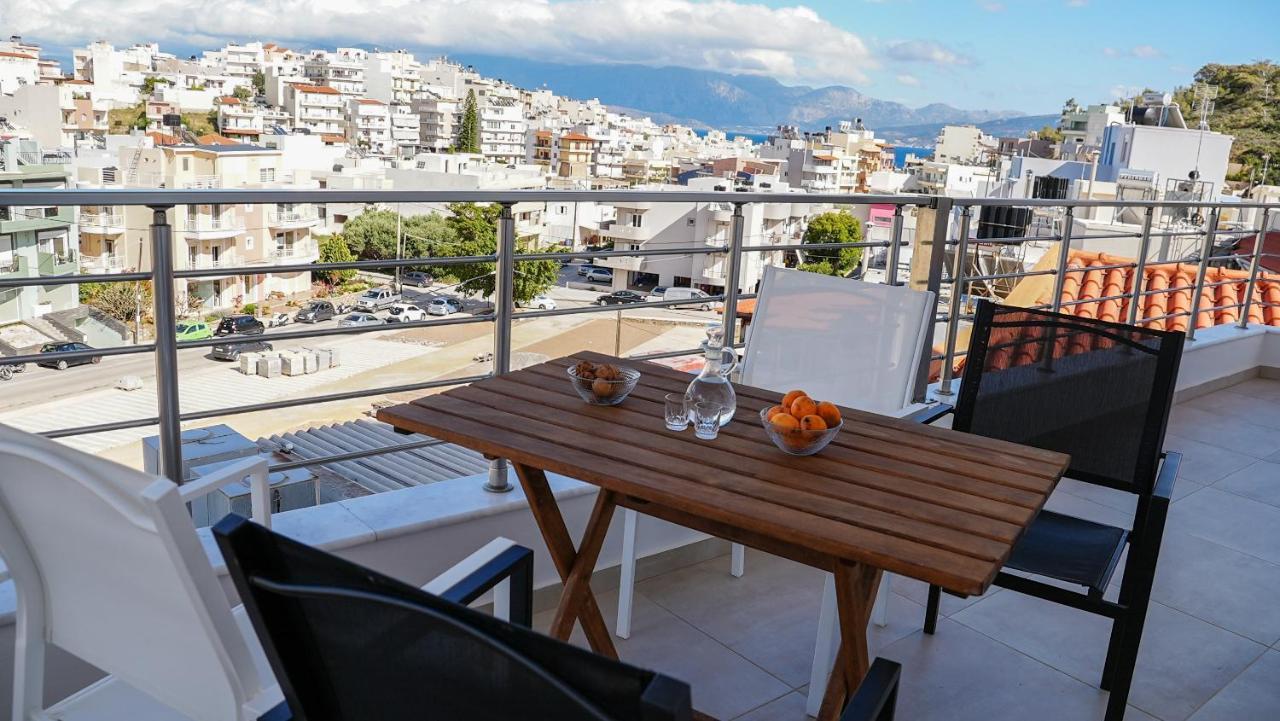 Ferienwohnung Oasis - Chic & Minimal Apt Agios Nikolaos Exterior foto